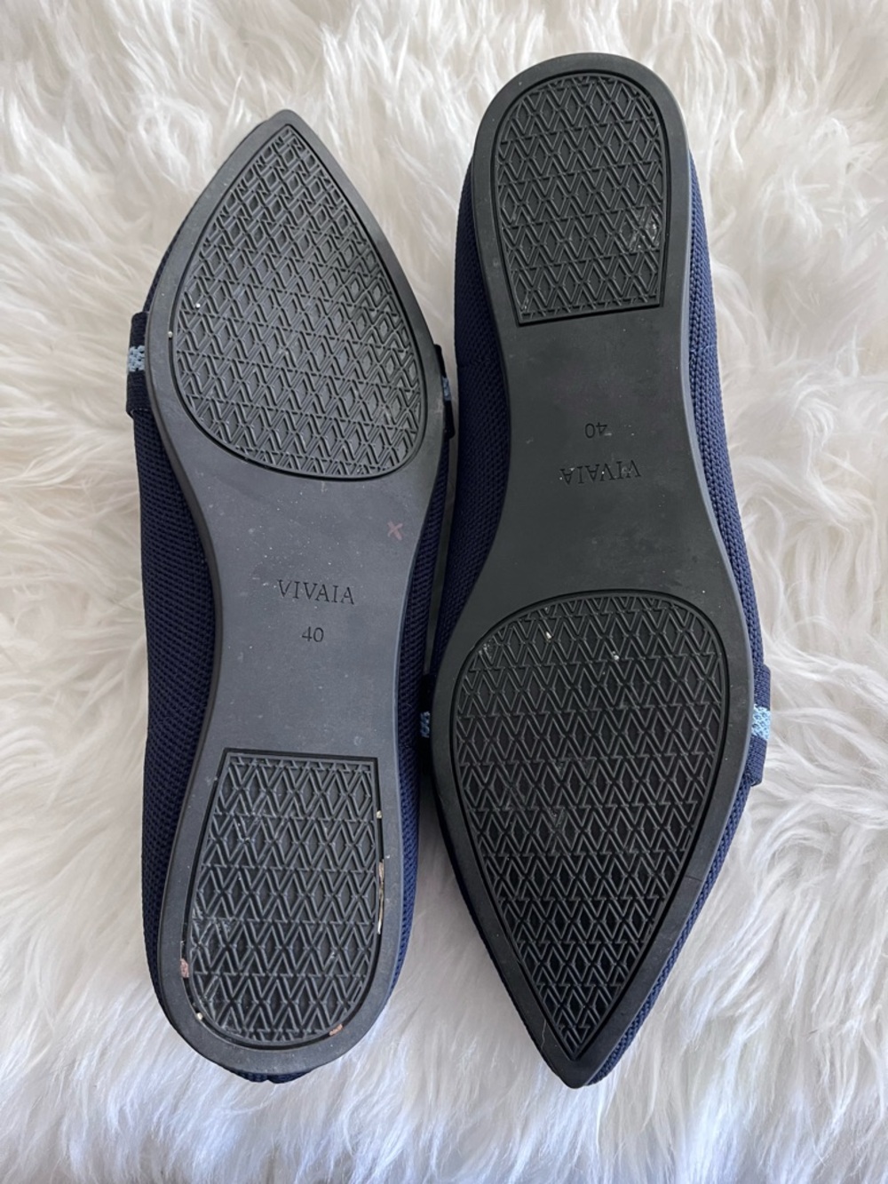 VIVAIA Michelle 2.0 Pointed-Toe Bow Slip on Loafers size 40 - Picture 3 of 12